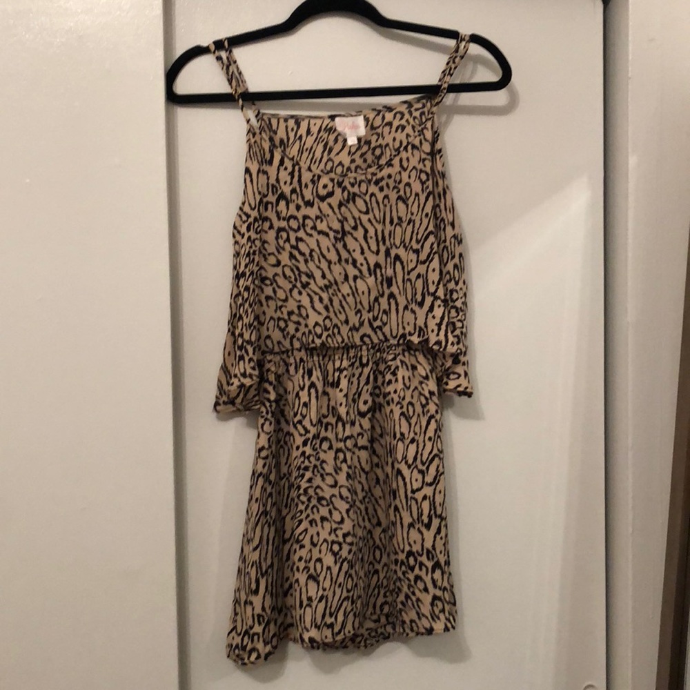 Parker XS Open Back Silk Dress